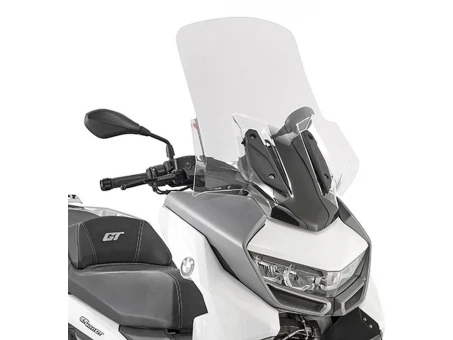 Parbriz moto KAPPA - BMW C 400GT 19-22 (74 X 58 CM) Transparent - necesar Kit montaj D5132KITK | 5132DTK