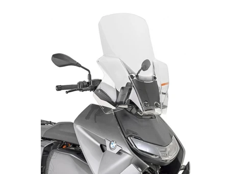 Parbriz moto KAPPA - BMW CE 04 22- (73 X 60 CM) Transparent - necesar Kit montaj D5142KITK | 5142DTK