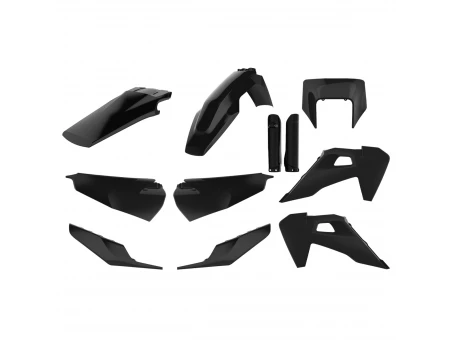 Kit plastice POLISPORT - (FULL KIT) Husqvarna TE/FE TPI '20-'23  - Negru