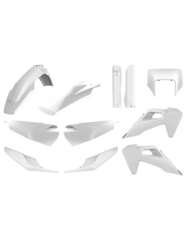 Kit plastice POLISPORT - (FULL KIT) Husqvarna TE/FE TPI '20-'23  - Alb
