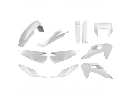 Kit plastice POLISPORT - (FULL KIT) Husqvarna TE/FE TPI '20-'23  - Alb