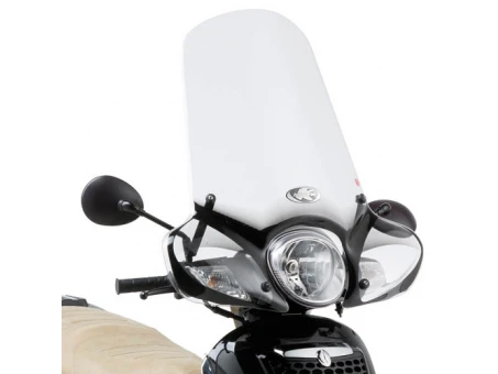Parbriz moto KAPPA - APRILIA SCARABEO 125-200 (07-06, 2011) 53 X 70 CM Transparent - necesar Kit montaj A154AK | 154AK