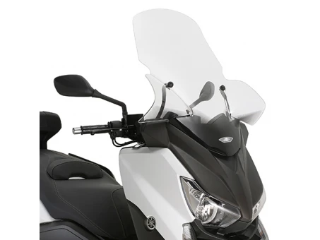 Parbriz moto KAPPA - YAMAHA X-MAX 125-250 (14), X-MAX 400 (13-14) 73 X 59 CM Transparent - necesar Kit montaj D2111KIT | 2111DTK