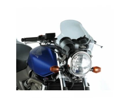 Parbriz moto KAPPA - universal 36,5 CM X 33 CM Fumuriu - necesar Kit montaj A240AK | 240AK