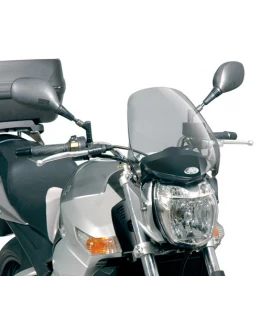 Parbriz moto KAPPA - universal NAKED 29 X 33,5 CM Transparent