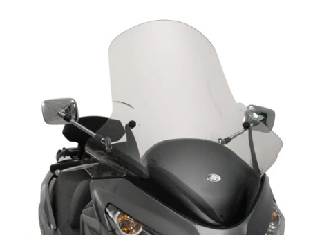 Parbriz moto KAPPA - SUZUKI BURGMAN 400 (06-16) 84 X 68 CM Transparent - necesar Kit montaj D266KITK | 266DTK