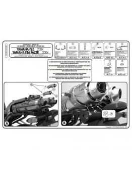 Kit montare suport lateral TK267 KAPPA - KL351 si TE351K
