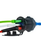 Priză triplă USB moto BIKETEC QC 3.0 x2 și PD x1 - 54W Power Delivery | BTMUS15