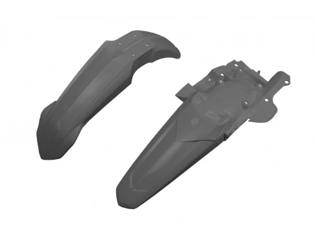 Set aripa fata spate UFO YAMAHA YZF 250 19-22, YZF 450 18-22, culoare Gri (YA04856090 , YA04857090) | YAFK321090