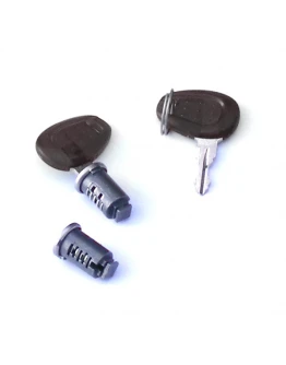 Set incuietori pentru topcase KAPPA - (3 buc.) - Negru