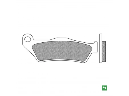 NEWFREN KLOCKI HAMULCOWE PRZÓD KH181 (TOURING ORGANIC) BREMBO PRZÓD | FD0186BT1