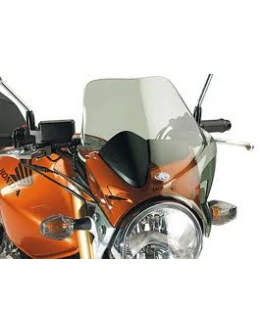 Parbriz KAPPA - HONDA CB 600 HORNET (05-06) 31,2 X 40,8 CM Fumuriu cu suport montaj