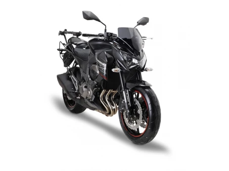 Parbriz moto KAPPA - KAWASAKI Z800 13-14 28X38 CM Fumuriu cu suport montaj | KA4109