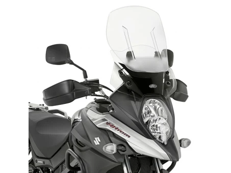Parbriz moto KAPPA - SUZUKI DL 650 V-STROM (2017) Airflow reglabil Transparent | KAF3112