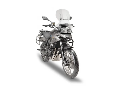 Parbriz moto KAPPA - BMW F 700 GS (13) Airflow reglabil Transparent | KAF5107