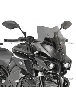 Parbriz moto KAPPA - YAMAHA MT 10 (16-17) 36 X 36 CM CIEMNA