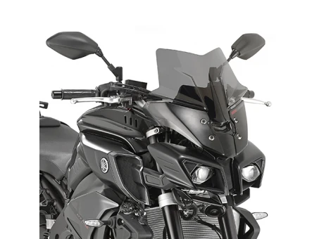 Parbriz moto KAPPA - YAMAHA MT 10 (16-17) 36 X 36 CM CIEMNA | KD2129B