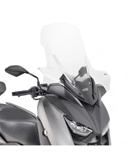 Parbriz moto KAPPA - YAMAHA X-MAX 125 (18), X-Max 300 (17-19), X-MAX 400 (18-19) 73,5 x 64 CM Transparent
