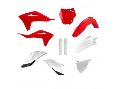 Kit plastice POLISPORT - GAS GAS MC/MC-F '21-'23 - Rosu Alb