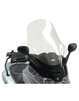 Parbriz moto KAPPA - PIAGGIO X-EVO 125/250/400 (07-11), X8 125/150/200/250/400 (04-10) 80X60CM Transparent
