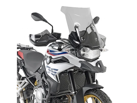 Parbriz moto KAPPA - BMW F 750 GS (18) (necesar Kit montaj D5129KITK), F 850 GS (18) 44 x 47 CM Fumuriu | KD5127S