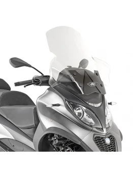 Parbriz moto KAPPA - PIAGGIO MP3 350–500 SPORT / BUSINESS (18) 71,5 X 65 CM Transparent