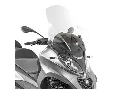 Parbriz moto KAPPA - PIAGGIO MP3 350–500 SPORT / BUSINESS (18) 71,5 X 65 CM Transparent | KD5613ST