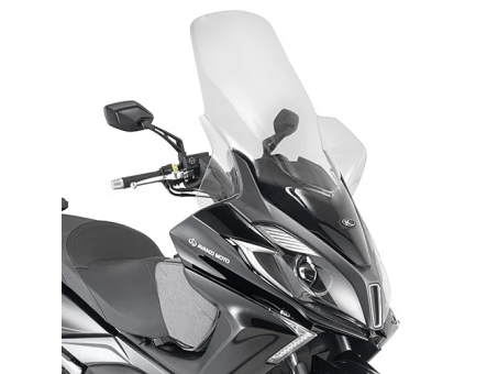 Parbriz moto KAPPA - KYMCO DOWNTOWN 125 ABS (16), DOWNTOWN 350 (15-16) 92,5 X 63,5 CM Transparent | KD6107ST