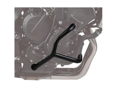 Crash bar moto KAPPA - YAMAHA FZ6 / FZ6 600 FAZER (04-06), FZ6 S2 / FZ6 600 FAZER S2 (07-11) Negru | KN358