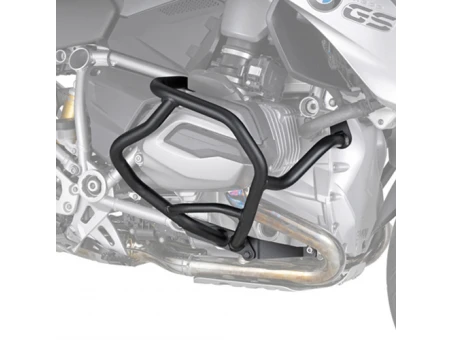Crash bar moto KAPPA - BMW R 1200GS (13-18), R 1200R/RS (15-18) Negru - necesar Kit montaj KN5108KIT | KN5108