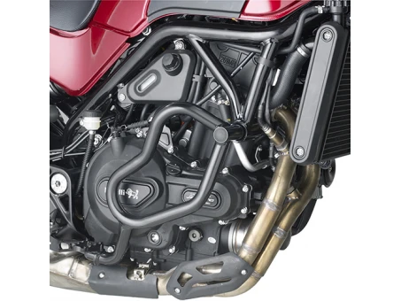 Crash bar moto KAPPA - BENELLI LEONCINO 500 (17-18) Negru | KN8704