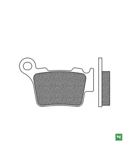 Set discuri frana NEWFREN - spate KH368 (DIRT SINTER) BREMBO spate