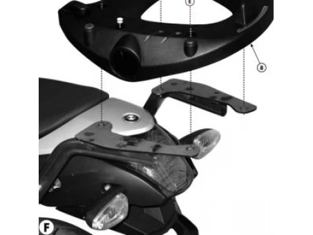 Suport pentru topcase KAPPA - BMW C 600 SPORT (12-15) (cu placa MONOLOCK) | KR5105M