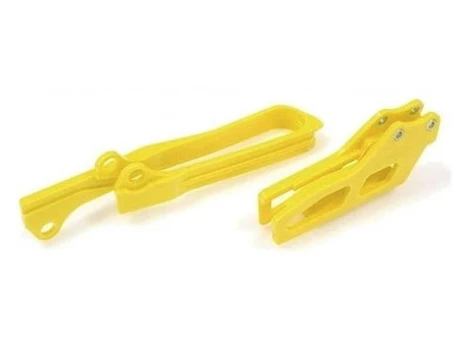 Kit patina si ghidaj lant POLISPORT - SUZUKI RMZ 250 '19-22; RMZ 450 '1R Galben