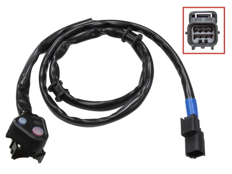 PSYCHIC WYŁĄCZNIK ZAPŁONU (KILL SWITCH) ORAZ PRZEŁĄCZNIK MAPY ZAPŁONU (TRYBU PRACY SILNIKA) HONDA CRF 250R/RX 19-20, CRF 450R 15-16, R/RX 19-20 (DŁUGOŚĆ PRZEWODU 89CM) (OEM: 35135-MKE-A71, 35135-MKE-A72) | MX-01048