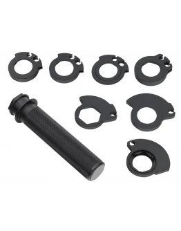 Mâner accelerație din aluminiu PSYCHIC cu 7 adaptoare HONDA CR 125/250 '89-07, CRF 250R '04-20, RX '19-20, KTM SX/EXC 2T '98-20, SXF/EXCF 4T '02-20, KAWASAKI KXF 250 '04-20, KXF 450 '06-20, BETA 250/300RR '13-19 Mâner accelerație din aluminiu PSYCHIC cu 7 adaptoare HONDA CR 125/250 '89-07, CRF 250R '04-20, RX '19-20, KTM SX/EXC 2T '98-20, SXF/EXCF 4T '02-20, KAWASAKI KXF 250 '04-20, KXF 450 '06-20, BETA 250/300RR '13-19