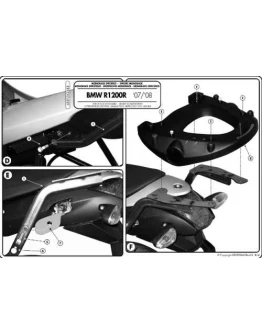 Suport pentru topcase KAPPA - BMW R 1200R (06-10) (placa nu este inclusa)