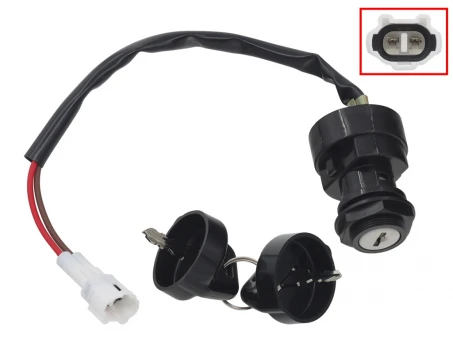 Contact pornire BRONCO (ignition switch) YAMAHA YFM 660/700 RAPTOR 01-08, 350 RAPTOR 04-13, 350 GRIZZLY 07-14 (5LP-82510-00-00, 5LP-82510-01-00) | AT-01532