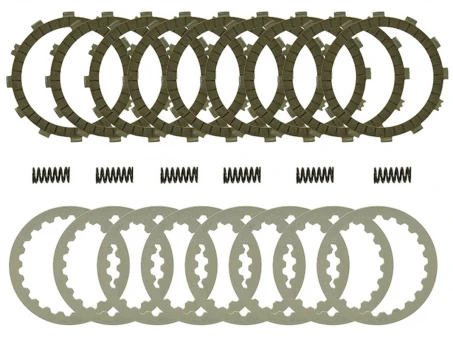 PSYCHIC TARCZE, PRZEKŁADKI I SPRĘŻYNY SPRZĘGŁOWE RACING (KOMPLET) KTM EGS 250 94-99, EXC 250 94-05, MXC 250 98-99, SX 250 94-12, XC/XC-W 250/300 06-12, SXS 250 01-03, EGS 300 94-99, EXC/MXC 300 94-05, EGS/EXC/MXC/SX 360 96-97, EXC | MX-03550H-1