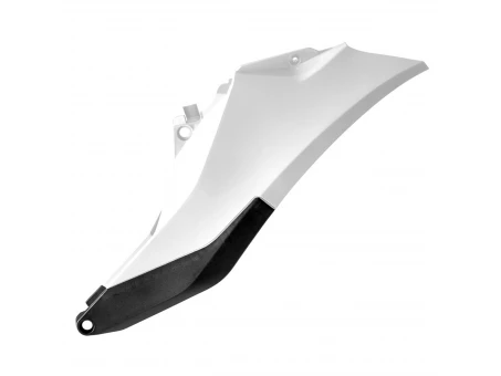 Carene laterale spate POLISPORT - GAS GAS MC 125 '21-22; EC/EC-F 250/300 '21-22; EC 250/350F '21-22; EX 250/350/450F 22' - Alb Negru