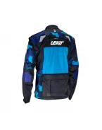 Geaca Offroad Leatt Moto 4.5 X-Flow Blue - Albastru/Negru