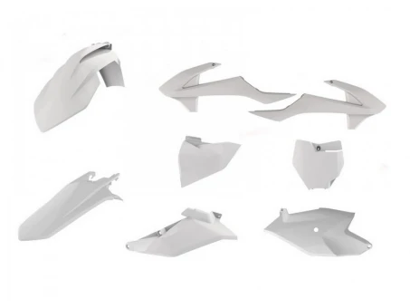Kit plastice POLISPORT - KTM SX - Alb