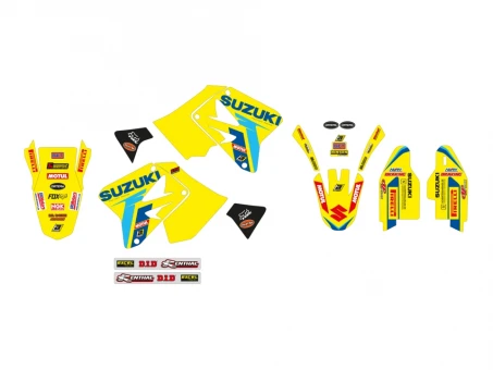 Kit grafic BLACKBIRD SUZUKI RM 125/250 '01-'24 REPLICA KSRT RESTYLE 22