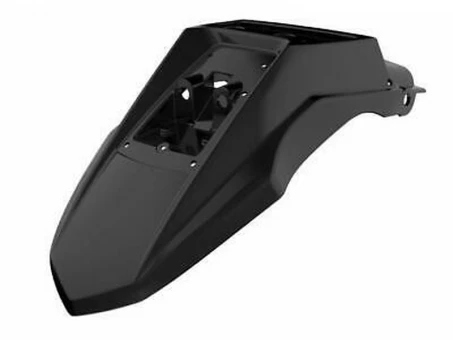 Aripa spate POLISPORT - KAWASAKI KLR 650 '0R Negru