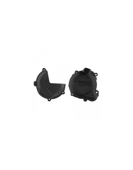 Kit protectii capac ambreiaj/alternator POLISPORT - Beta 300 RR `1322, XTRAINER 300 `1622 R - Negru