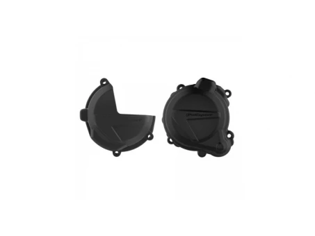 Kit protectii capac ambreiaj/alternator POLISPORT - Beta 300 RR `1322, XTRAINER 300 `1622 R - Negru