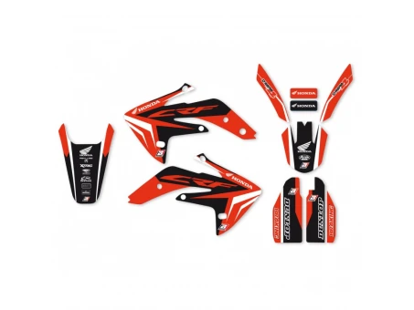 Kit grafic BLACKBIRD HONDA CRF 150 '07-'24 DREAM 4 culoare Rosu