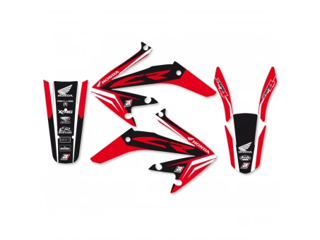 Kit grafic BLACKBIRD HONDA CRE/CRM 50 '07-'18 DREAM 4 culoare Rosu Negru