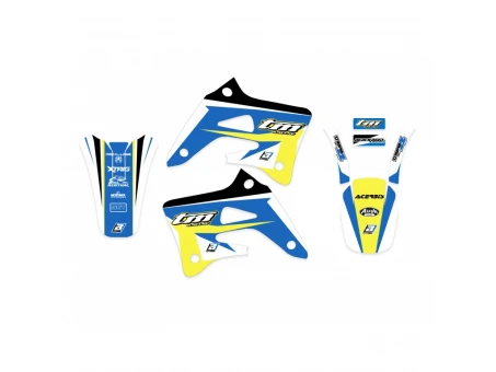 Kit grafic BLACKBIRD TM 2T/4T '04-'07 DREAM 4 culoare Albastru Galben