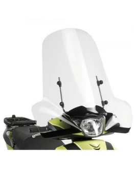 Parbriz moto KAPPA - HONDA SH 125I-150I (05-12) 62 X 67,5 CM Transparent - necesar Kit montaj A311AK LUB A315AK